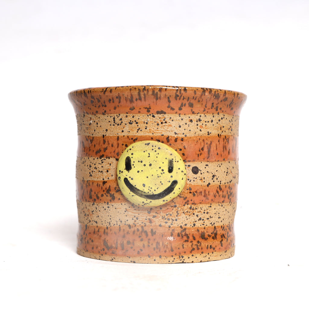 STRIPPED SMILEY CUP