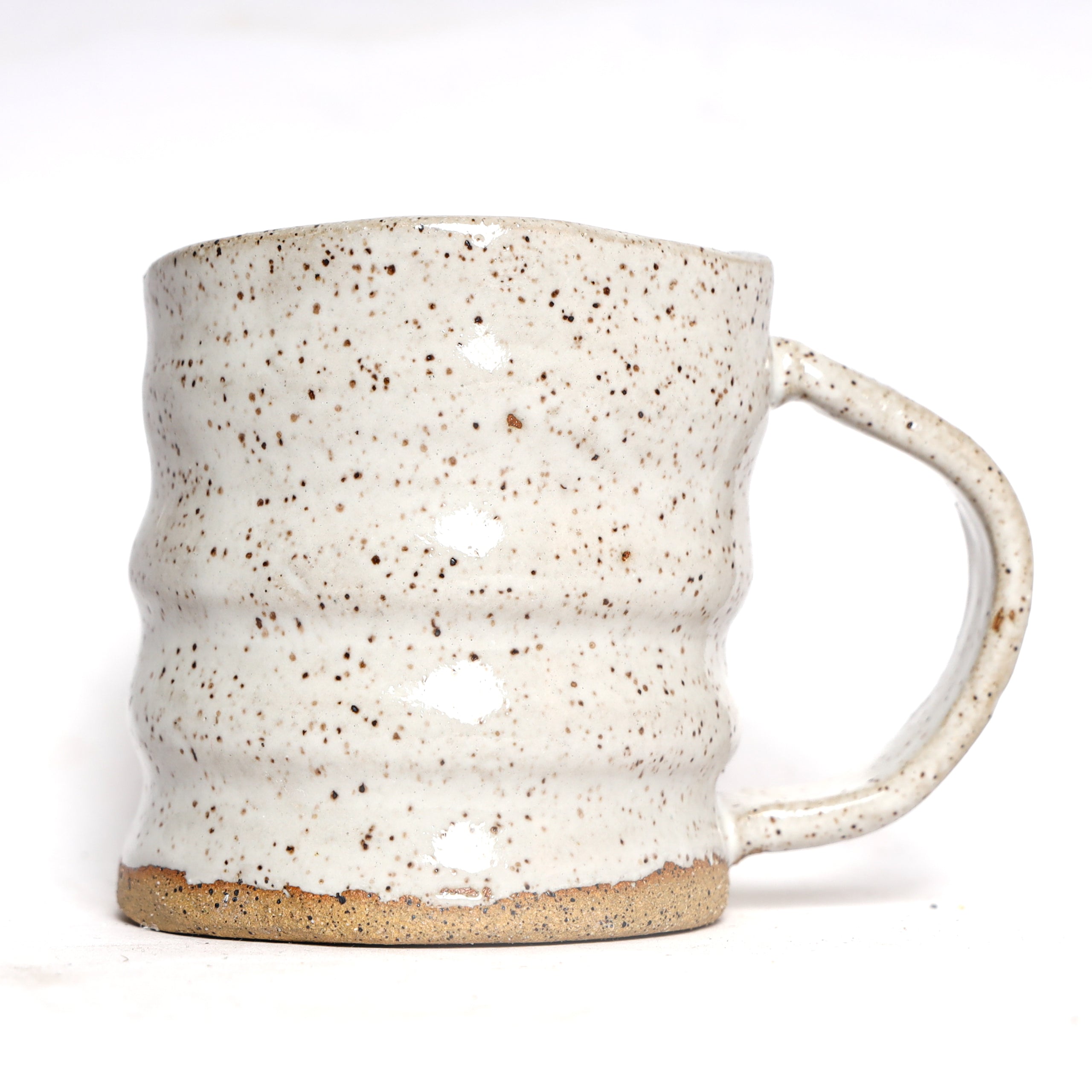 SPECKLED WAVY MUG