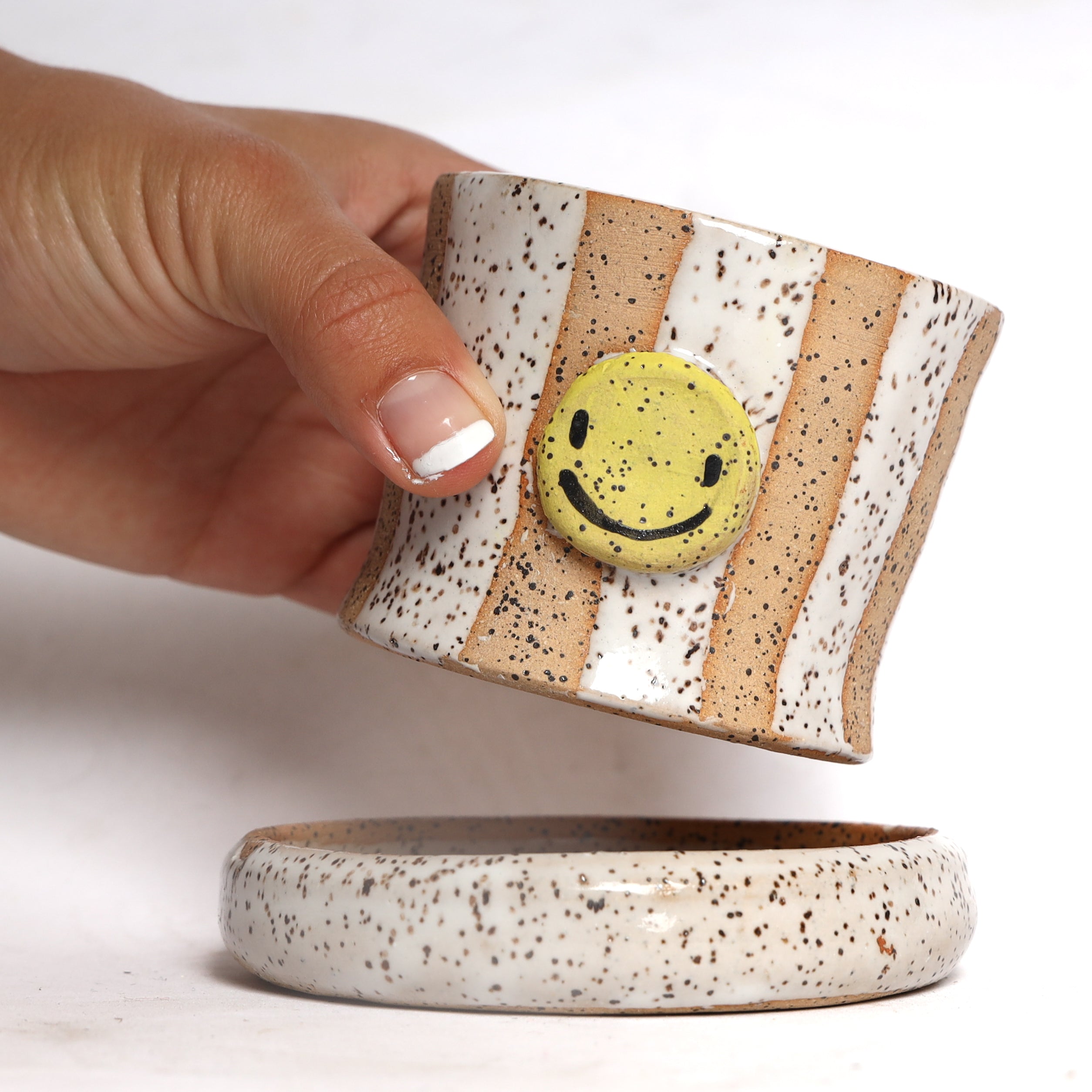 SMILEY CUP AND SAUCER SET
