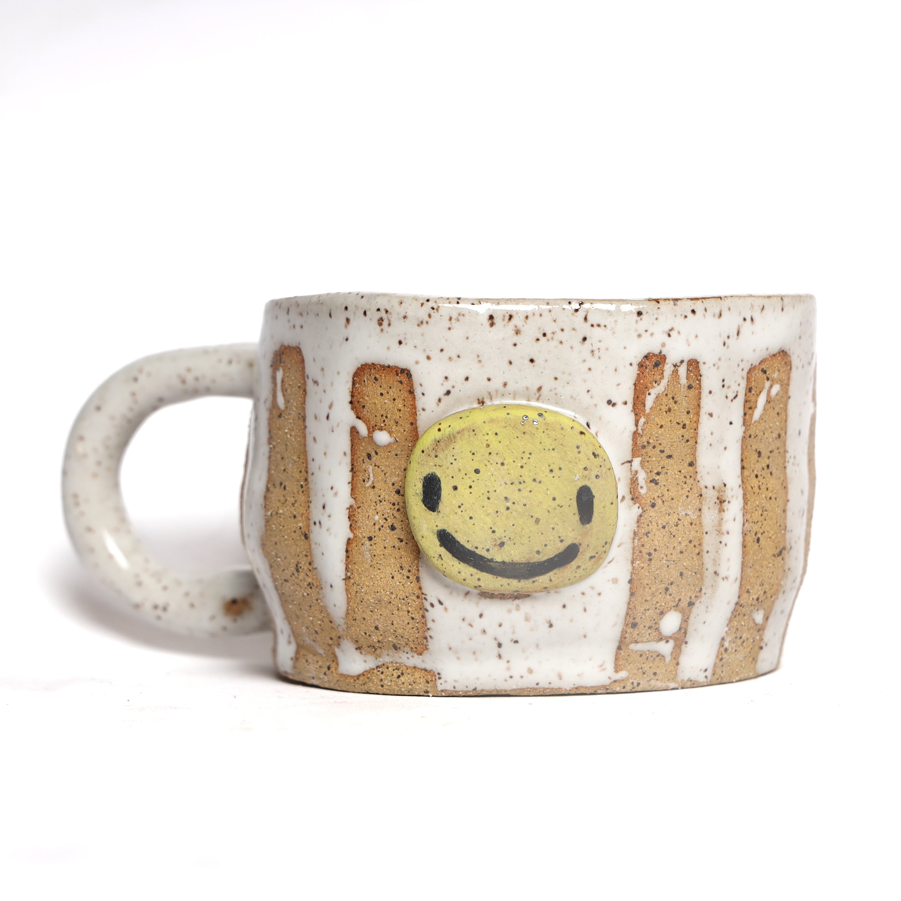 STRIPPED SMILEY MUG